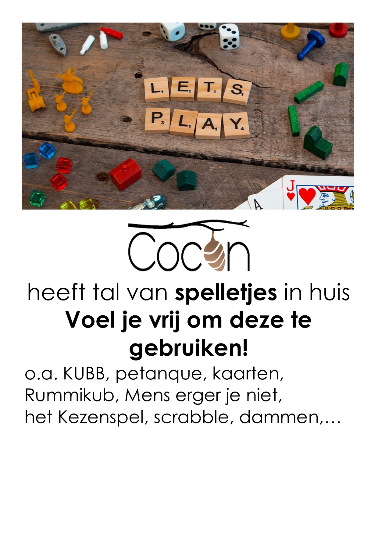 we spelen een spel